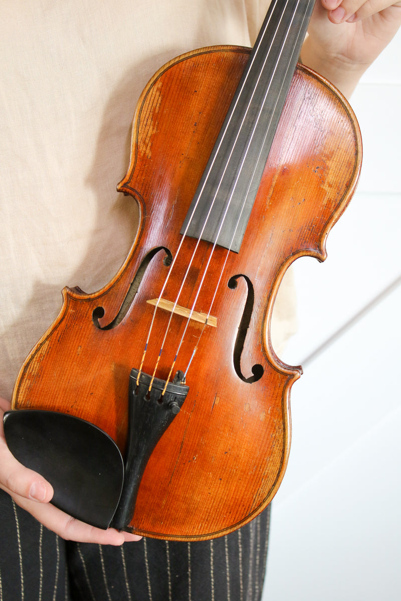 Copy of an Antonius Stradivarius 4/4 Violin made in Czechoslovakia