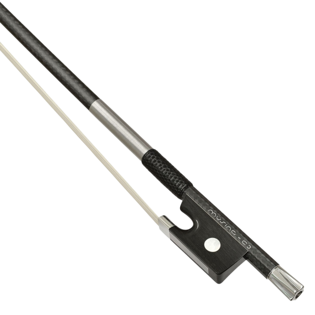 Muesing Violin Bow C3 Modern Carbon Fibre with Stainless Steel Fittin