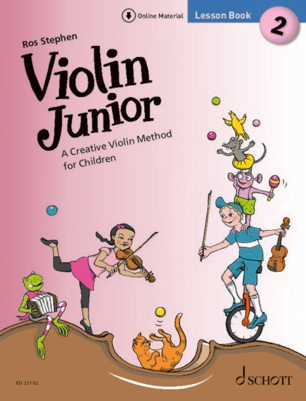 Violin Junior: Lesson Book 2 (Schott) – Simply for Strings