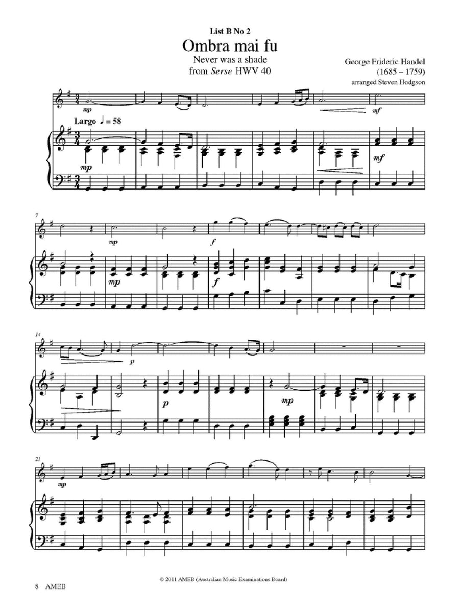 AMEB Violin Series 9 Grade 2 Simply for Strings