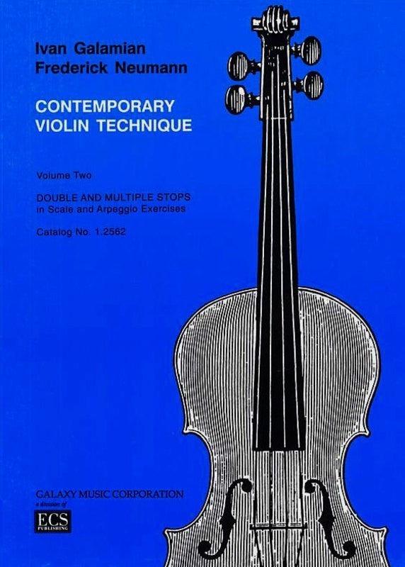 Galamian, Contemporary Violin Technique Volume 2 (Galaxy) Simply for