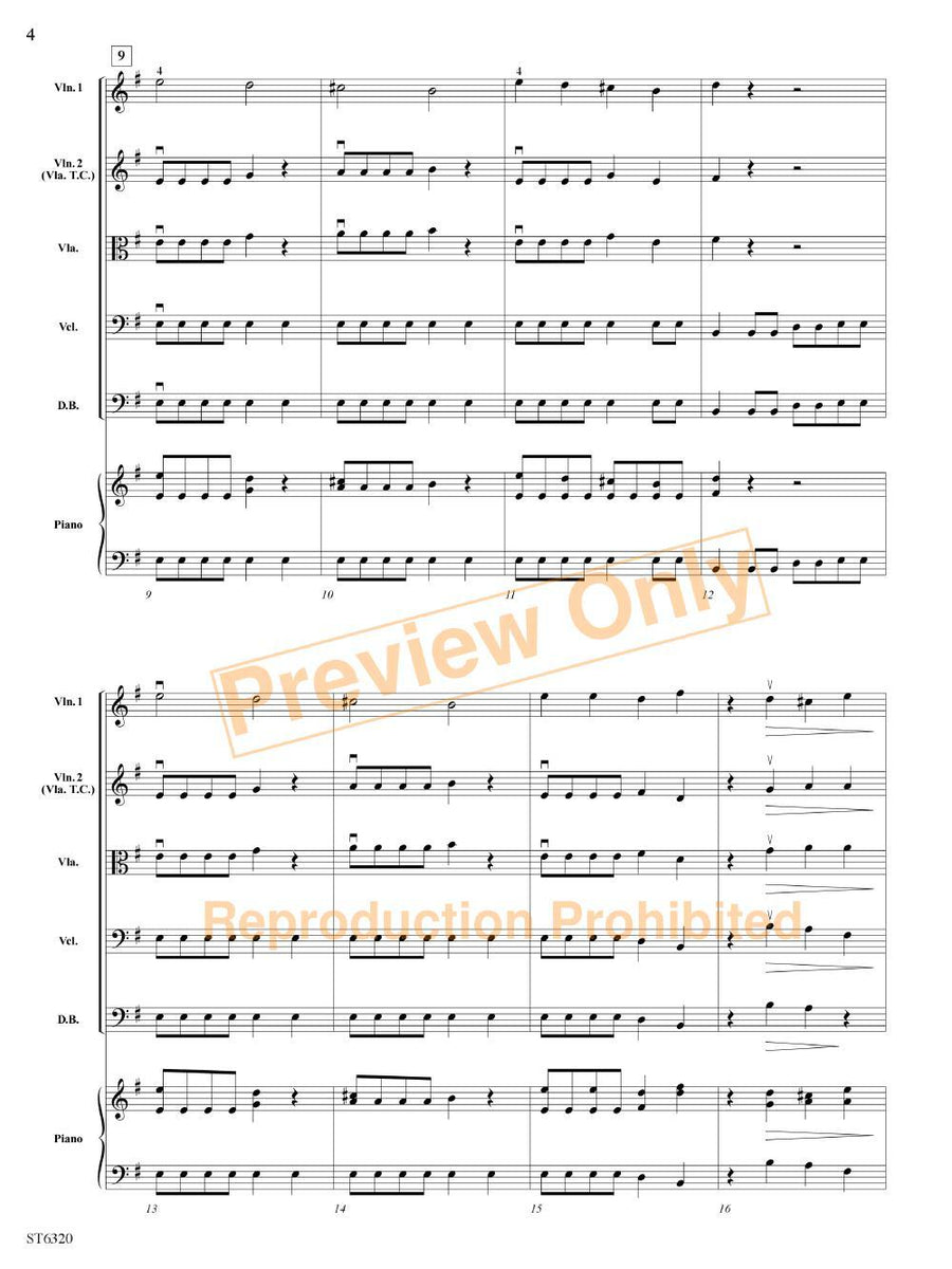 Rubber Chicken Soup (Lauren Bernofsky) for String Orchestra Simply for Strings