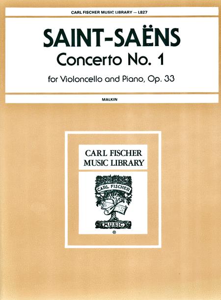 Saint Saens, Concerto No. 1 for Cello (Fischer) – Simply for Strings