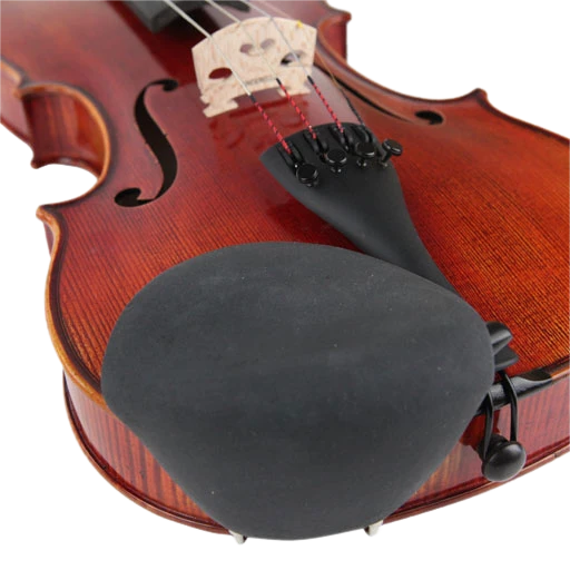 Strad Pad for Violin or Viola - Large Size Black