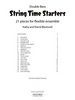 String Time Starters for Double Bass