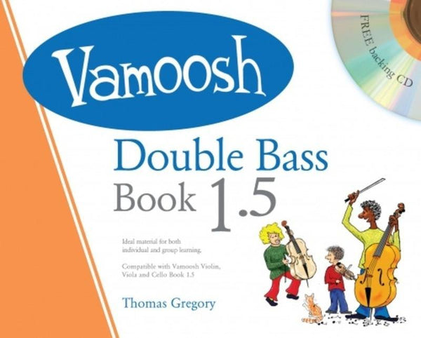 Vamoosh Double Bass Book 1.5 with CD
