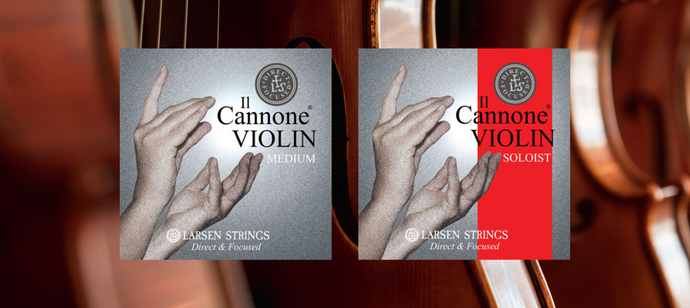 Product Review: Larsen Il Cannone Direct and Focused Violin Strings (Medium and Soloist)