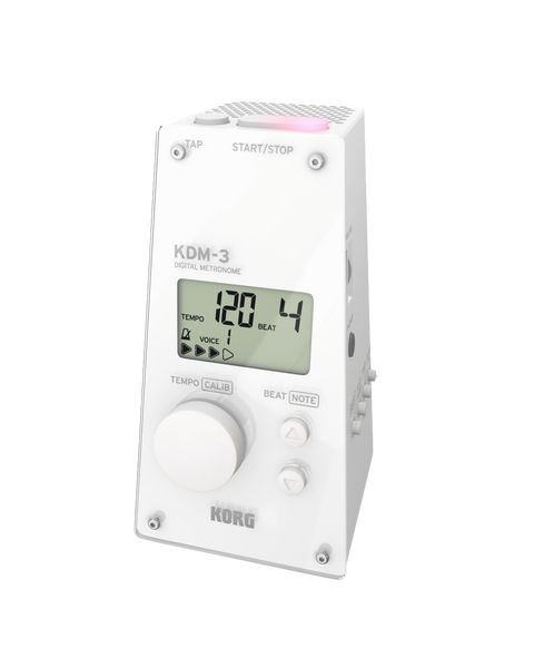 KORG KDM-3 Digital Metronome White