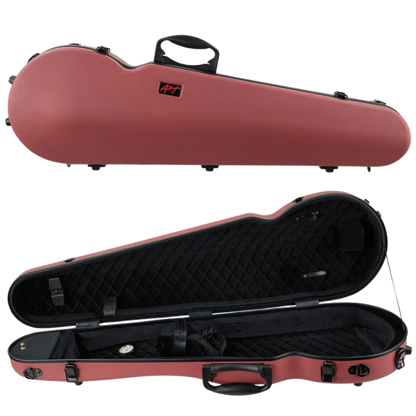 ART Shaped Violin Case Cherry Red 3/4-4/4