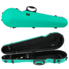 ART Shaped Violin Case Turquoise Green 3/4-4/4