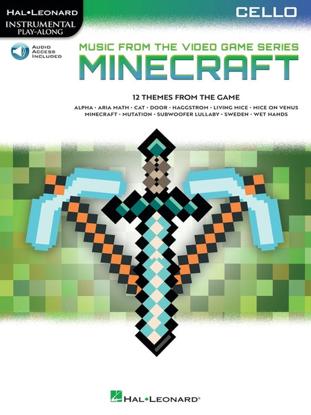 Minecraft Music from the Video Game Series for Cello with Online Accompaniments