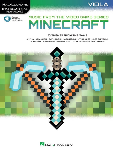 Minecraft Music from the Video Game Series for Viola with Online Accompaniments