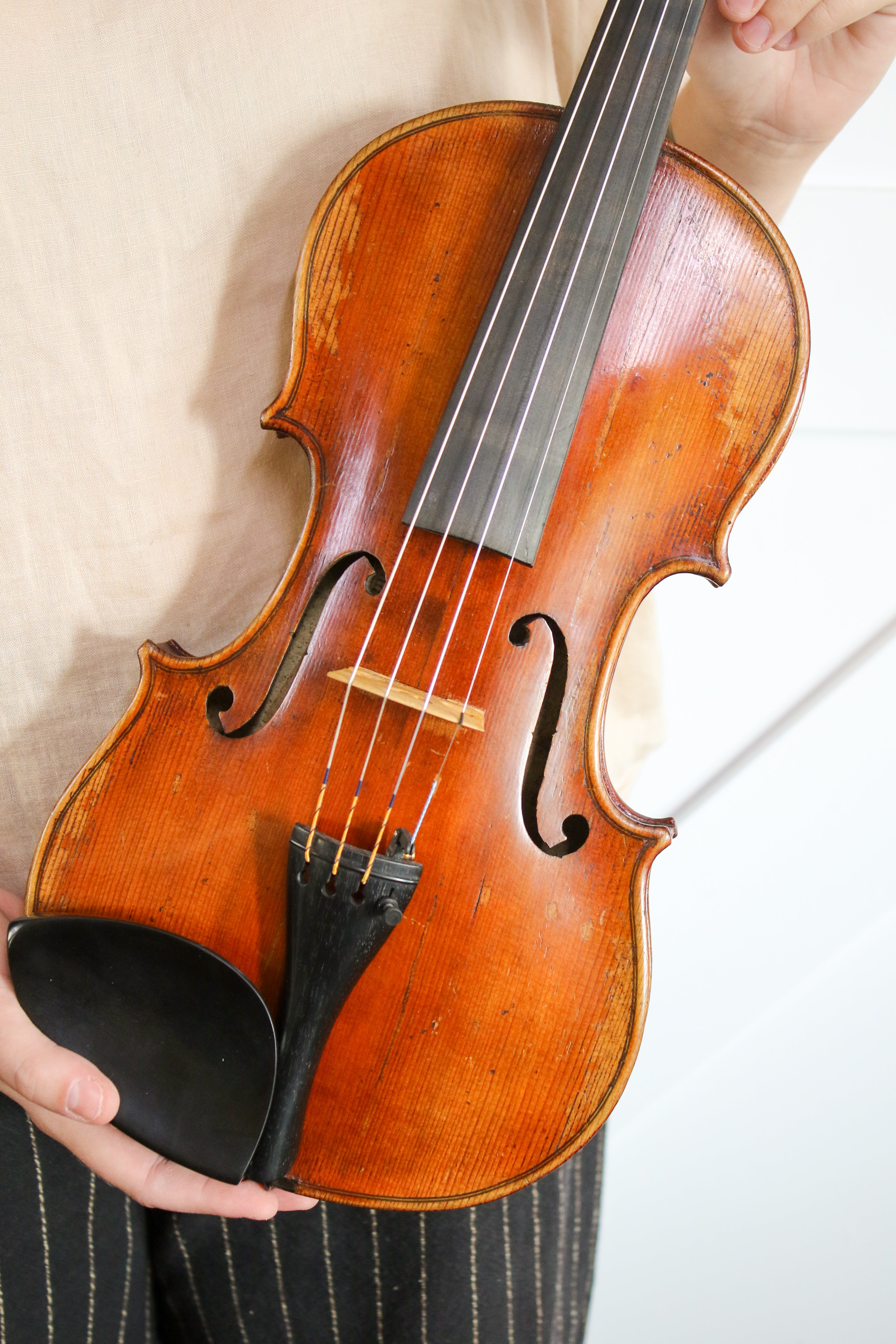 Copy of an Antonius Stradivarius 4/4 Violin made in Czechoslovakia