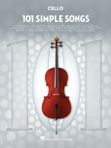 101 Simple Songs for Cello