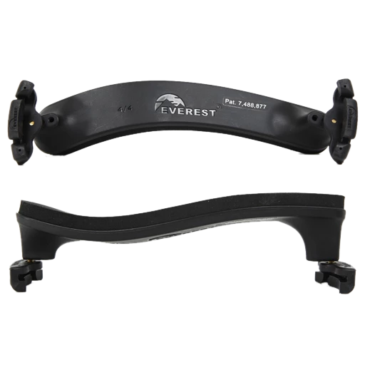 Everest Standard Violin Shoulder Rest 4/4 Black Simply for Strings