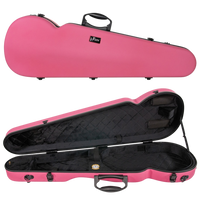 RAAN Shaped Violin Case Barbie Pink 3/4-4/4