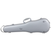JML Carbon Fibre 1.5 Shaped Violin Case Silver 4/4