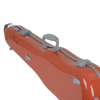 JML Carbon Fibre 1.5 Shaped Violin Case Flora Orange 4/4