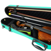ART Shaped Violin Case Turquoise Green 3/4-4/4