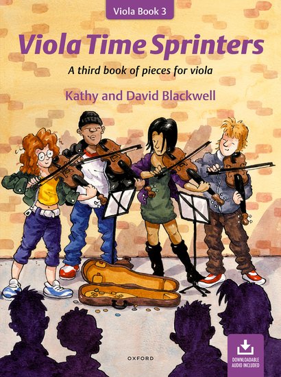 Viola Time Sprinters with Downloadable Backing Tracks