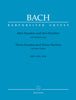 Bach, J.S., Three Sonatas And Three Partitas BWV 1001-1006 for Violin (Barenreiter)