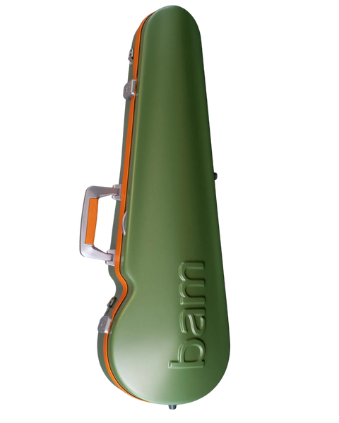 BAM Graffiti Contoured Hightech Violin Case Green/Orange 4/4