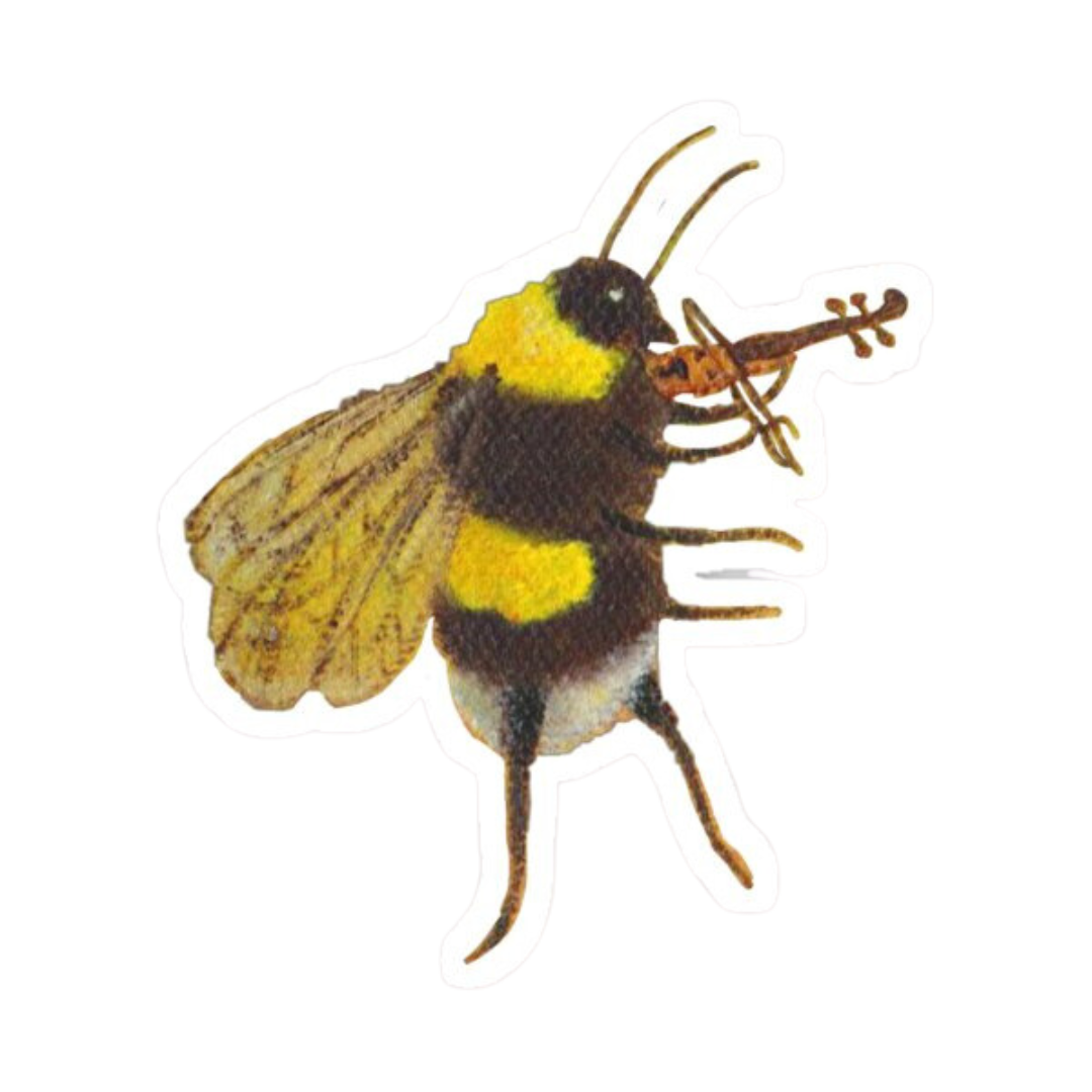 Sticker - Bee playing Violin – Simply for Strings
