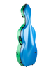 BAM Bonbon Hightech Cello Case Blue and Green 4/4