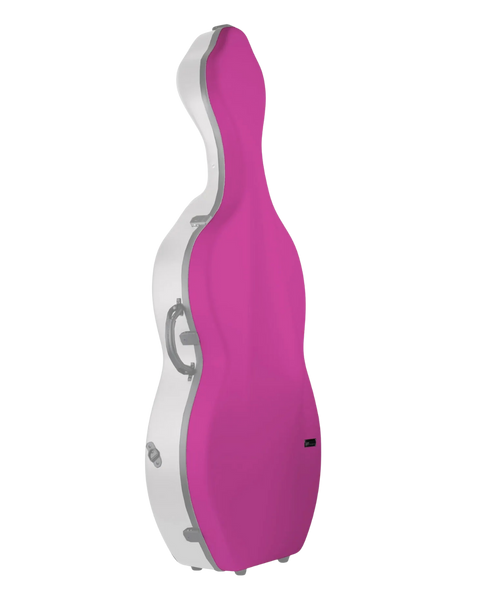 BAM Bonbon Hightech Cello Case Violet and White 4/4