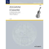 Zocarini, Six Concertini Book 2 for Cello and Piano (Schott)