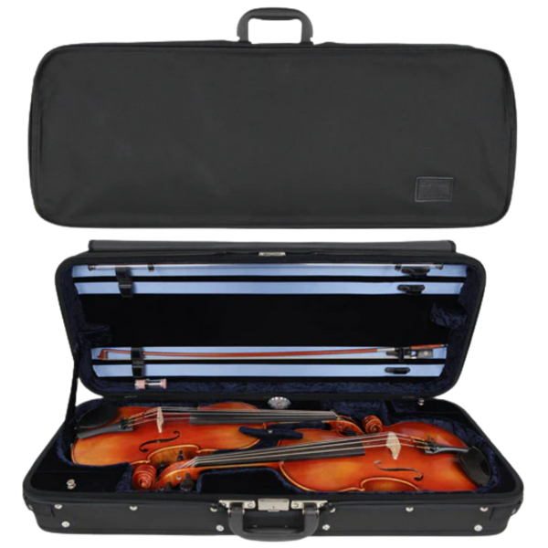 GEWA Liuteria Concerto Double Violin Case Black