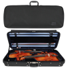 GEWA Liuteria Concerto Double Violin Case Black