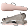 JML Carbon Fibre 1.5 Shaped Violin Case Sakura Pink 4/4