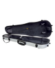 HQ ABS Shaped Violin Case 1/4-4/4 - Silver Grey