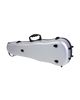 HQ ABS Shaped Violin Case 1/4-4/4 - Silver Grey