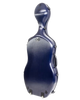 HQ Nouveau Cello Case 4/4 - Brushed Blue