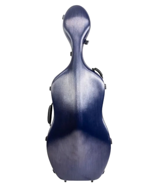 HQ Nouveau Cello Case 4/4 - Brushed Blue