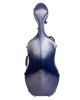 HQ Nouveau Cello Case 4/4 - Brushed Blue