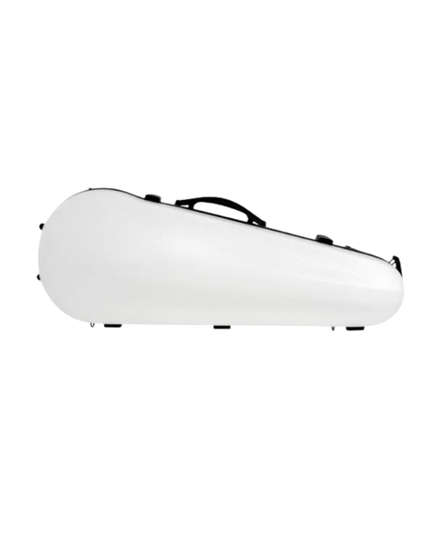 HQ PC Contour Adjustable Viola Case 15"-16.5" - White
