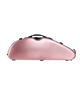 HQ PC Nouveau Half Moon Violin Case 1/2-4/4 - Brushed Rose Gold