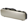 HQ Polycarbon Violin Case Oblong 4/4 - Brushed Champagne