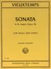 Vieuxtemps, Sonata in B Flat Major Op. 36 for Viola and Piano (IMC)