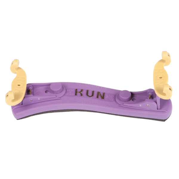 Kun Collapsible Shoulder Rest Violin 1/161/4 Purple Simply for Strings