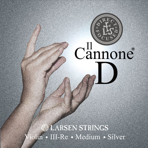 Larsen Il Cannone Violin D String 4/4 (Direct and Focused)