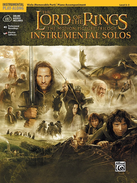 Lord of the Rings for Viola with Online Accompaniment