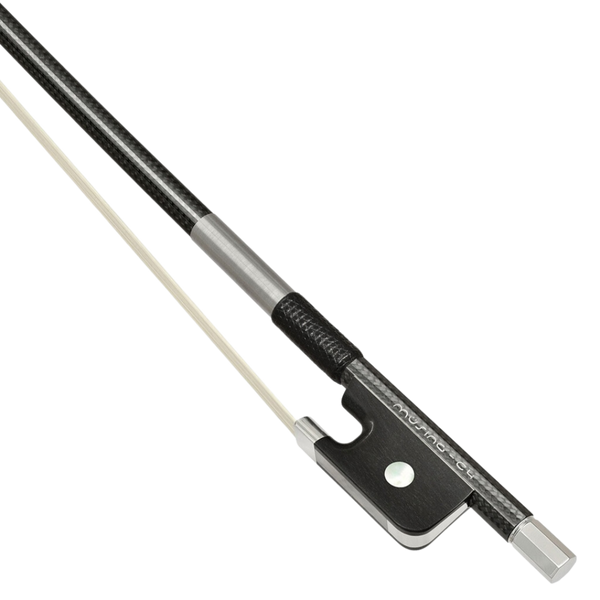Muesing Cello Bow: C4 Classic Carbon Fibre with Stainless Steel Fittings