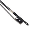 Muesing Double Bass Bow French: L5 Carbon Fibre with Silver Fittings