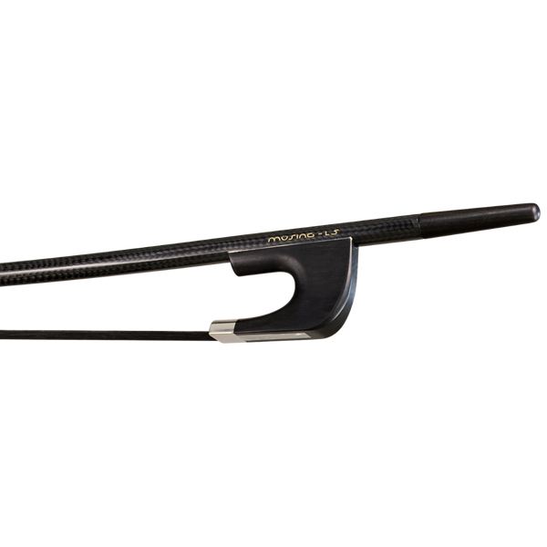 Muesing Double Bass Bow German: L5 Carbon Fibre with Silver Fittings