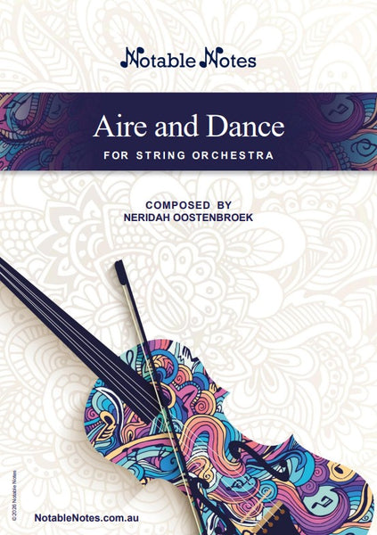 Aire and Dance (Neridah Oostenbroek) for String Orchestra