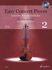 Easy Concert Pieces Volume 2 for Violin and Piano with CD (Schott)